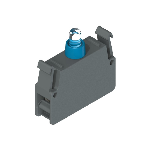 Bloc à DEL clignotant, bleu, 12 30 Vac/dc, Sous le couvercle - E2 LP1L6V1 Bloc à DEL clignotant, bleu, 12 30 Vac/dc, Sous le couvercle - E2 LP1L6V1-Lire la description
