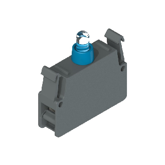 Bloc à DEL clignotant, bleu, 12 30 Vac/dc, Sous le couvercle - E2 LP1L6V1-Lire la description