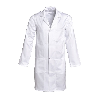 Blouse blanche chimie lycée laboratoire 100% coton blanc manches longues Blouse medicale femme/homme Blouse blanche chimie lycée laboratoire 100% coton blanc manches longues Blouse medicale femme/homme