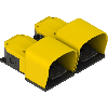 Pédale de cde composable PX 10110 + PX 10110 - PC 2-28 Pédale de cde composable PX 10110 + PX 10110 - PC 2-28