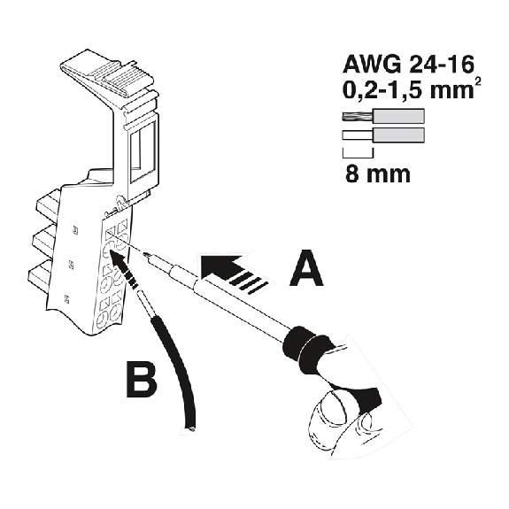 Kit Wireless MUX, 16E/S TOR 2S ANA (0 ... 20 mA, 0 ... 10 V - ILB BT ADIO MUX-OMNI-Lire la description