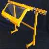 Panneau de protection arrière x tour (870 x h 650 mm) - 1POST