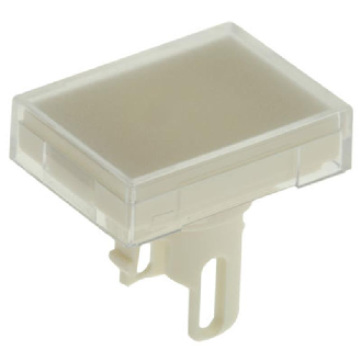 Lentille Blanche Rectangulaire pour série A3C - A3CJ-500W-Lire la description