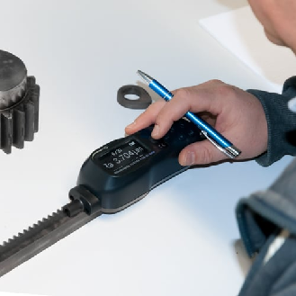 PCE Instruments Rugosimètre Bluetooth PCE-RT 1200BT |Plages de mesure Ra & Rq: 0,005...16,00 μm |Rz & Rt 0,02...200,0 μm-Lire la description