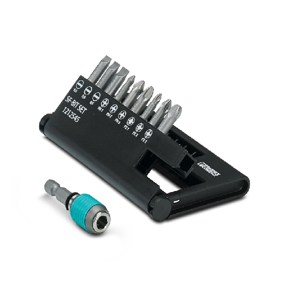 Kit d'embouts, avec porte-embouts universel SF-UBH - SF-BIT SET Kit d'embouts, avec porte-embouts universel SF-UBH - SF-BIT SET-Lire la description