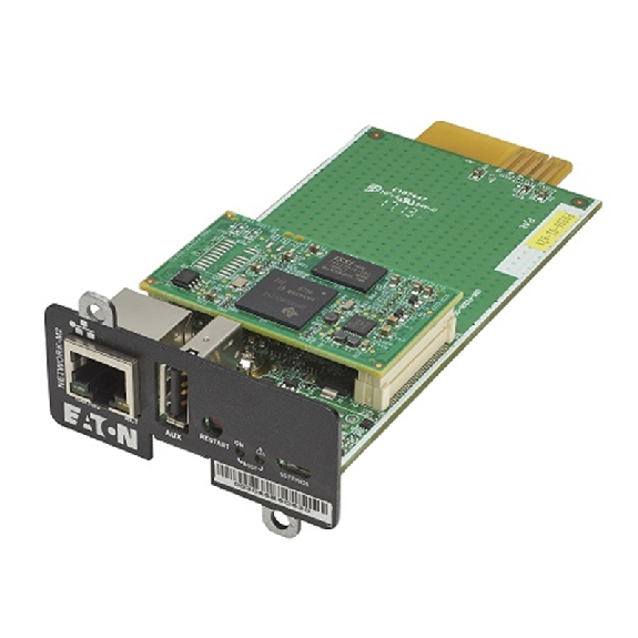 Carte réseau Gigabit cybersécurisée pour onduleur Eaton - NETWORK-M3-Lire la description