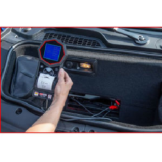 Testeur de batterie avec imprimante intégrée Ks tools-Lire la description