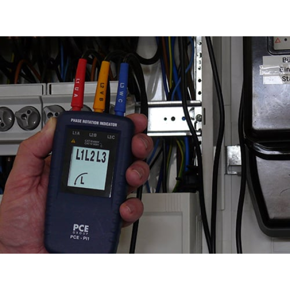 PCE Instruments Drehfeldrichtungsanzeiger PCE-PI1 |Messbereich 40 690 VAC |Schutzklasse IP-40 PCE Instruments Drehfeldrichtungsanzeiger PCE-PI1 |Messbereich 40 690 VAC |Schutzklasse IP-40-Beschreibung lesen