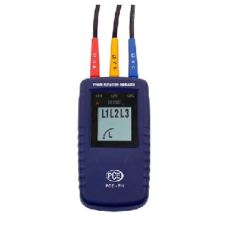 PCE Instruments Drehfeldrichtungsanzeiger PCE-PI1 |Messbereich 40  690 VAC |Schutzklasse IP-40-Beschreibung lesen
