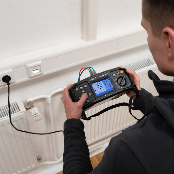 PCE Instruments Installationstester PCE-ITE 55A für RCD Typ A & AC |Prüfung nach EN 61557 & DIN VDE0100 |R-Iso bis 999 Ω-Beschreibung lesen