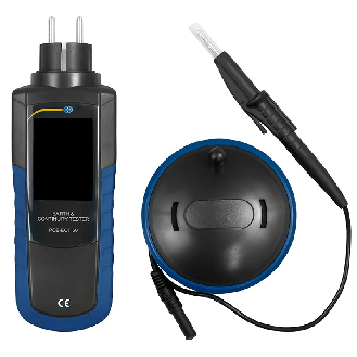 PCE Instruments Erdungsmessgerät PCE-ECT 50 |Messbereich 0 ... 2000 Ω |50 / 60 Hz Betriebsspannung |IP40 |IK06 geschützt-Beschreibung lesen