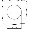Manipulateur 4 dir., 1RT par dir. maintien en position, BP, Soufflet - WKS1234DW