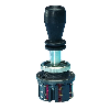 Manipulateur 4 dir., 1RT par dir. maintien en position, BP, Soufflet - WKS1234DW