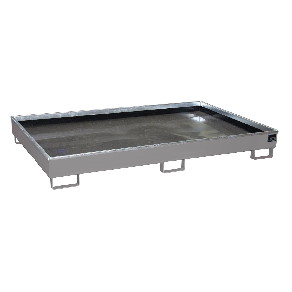 Regalwanne mit PE-Einsatz RW 2200-2 PE, lackiert, Mausgrau Regalwanne mit PE-Einsatz RW 2200-2 PE, lackiert, Mausgrau-Beschreibung lesen