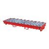 Lackierte Auffangwanne Feuerrot