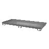 Regalwanne RW 3300-1 lackiert Mausgrau