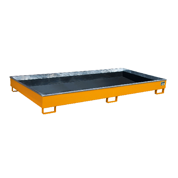 Regalwanne mit PE-Einsatz RW 2700-1 PE, lackiert, Gelborange Regalwanne mit PE-Einsatz RW 2700-1 PE, lackiert, Gelborange-Beschreibung lesen