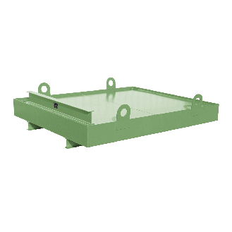 Containerwanne CW 1, 880l, Resedagrün-Beschreibung lesen