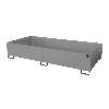 Regalwanne RW 2700-3 lackiert Mausgrau Regalwanne RW 2700-3 lackiert Mausgrau