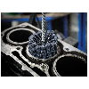 Outil BGS Hon, flexible, grain 180, 81-83 mm