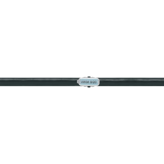 Kabelmarkierer WKM 8/20, transparent, Polypropylen, 20x8mm, 50/VE-Leggi tutto