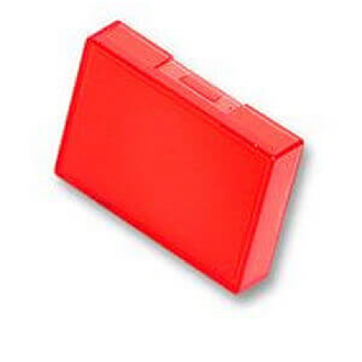 Lentille rectangulaire rouge IP40 - A16L-JR-Lire la description