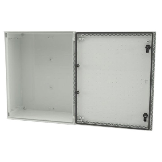COFFRET POLYESTER IP66 PORTE PLEINE L500xH600xP230 - BRES-65-Lire la description