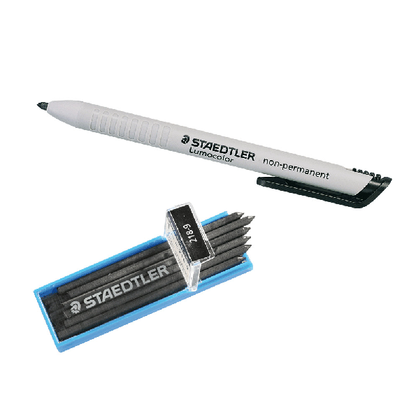 STAEDTLER Ersatzminen für Lumocolor 768 N-9, im Plastiketui, schwarz, 12/VE STAEDTLER Ersatzminen für Lumocolor 768 N-9, im Plastiketui, schwarz, 12/VE-Beschreibung lesen