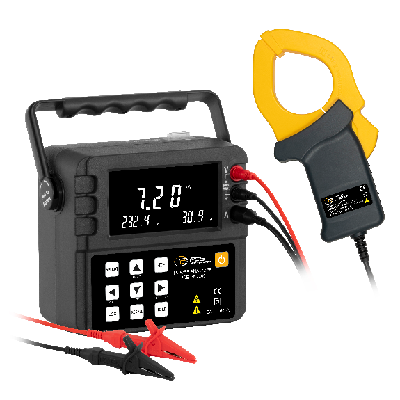 PCE Instruments Analyseur de puissance PCE-PA 7200 Tension AC 0  600 V |Courant AC 0  1000 A-Lire la description