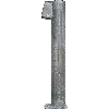 Bodenhülse für Rohrpfosten, Stahl, feuerverzinkt, Ø 60mm, Länge 500mm Bodenhülse für Rohrpfosten, Stahl, feuerverzinkt, Ø 60mm, Länge 500mm