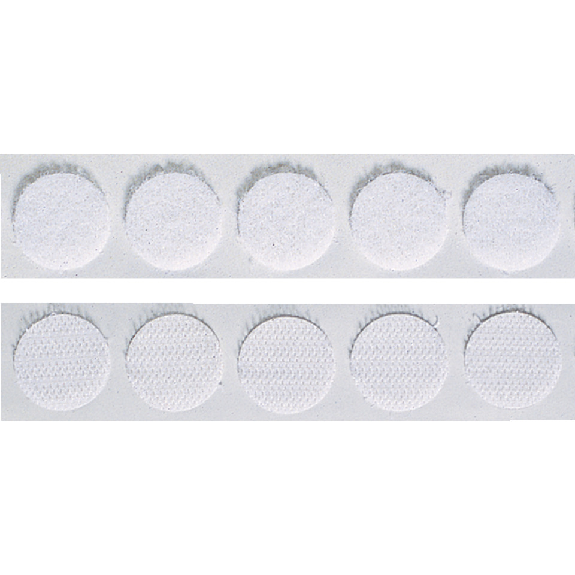 Klettpunkte, zur Montage von Schildern, selbstklebend, Ø 22mm, 100/VE Klettpunkte, zur Montage von Schildern, selbstklebend, Ø 22mm, 100/VE-Beschreibung lesen