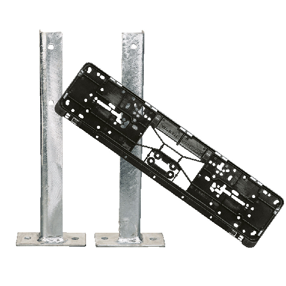 Parkplatzreservierungsschild Motorräder, mit Befestigungsset 2, 520x110mm Parkplatzreservierungsschild Motorräder, mit Befestigungsset 2, 520x110mm-Beschreibung lesen