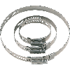 Schneckenschraubenschelle, Edelstahl, Band 16x0,7mm, Spannbereich ca.32-67mm Schneckenschraubenschelle, Edelstahl, Band 16x0,7mm, Spannbereich ca.32-67mm