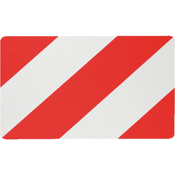 Warntafel Typ C1, für Land- und Forstwirtschaft, rot/weiß schraffiert, Stahlblech, retroreflektierend RA1, 282x423mm Warntafel Typ C1, für Land- und Forstwirtschaft, rot/weiß schraffiert, Stahlblech, retroreflektierend RA1, 282x423mm-Beschreibung lesen