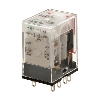 Relais 8 broches, DPDT, 7A, Ind. méca., 100/110VDC - MY2-GS 100/110VDC
