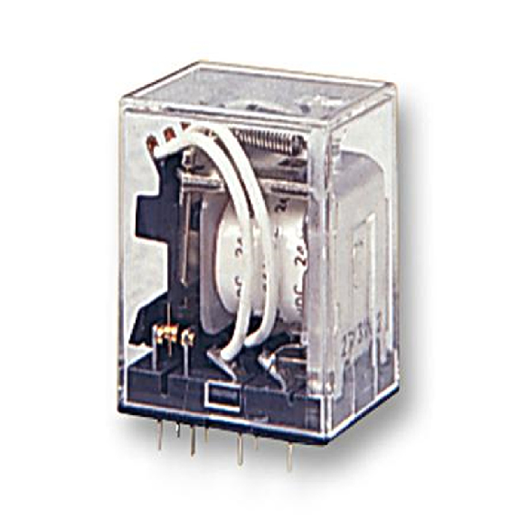 Relais C.I. 4PDT 5A-250VAC, 110-120AC - MY4-02 110/120AC Relais C.I. 4PDT 5A-250VAC, 110-120AC - MY4-02 110/120AC-Lire la description