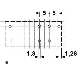 Relais de puissance miniature SPDT 16A, AgNi+Au, 24DC - REL-MR- 24DC/21HC AU-Lire la description