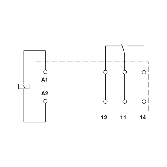 Relais de puissance miniature SPDT 16A, AgNi+Au, 24DC - REL-MR- 24DC/21HC AU-Lire la description