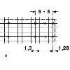 Relais de puissance miniature SPDT 16A, AgNi+Au, 24DC - REL-MR- 24DC/21HC AU
