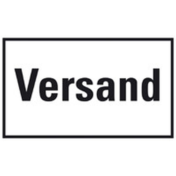 Türhinweisschild Versand, Folie, selbstklebend, 200x300mm Türhinweisschild Versand, Folie, selbstklebend, 200x300mm-Beschreibung lesen