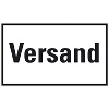 Türhinweisschild Versand, Folie, selbstklebend, 200x300mm Türhinweisschild Versand, Folie, selbstklebend, 200x300mm