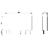 Relais de puissance miniature SPDT 6A, AgSnO+Au, 24DC - REL-MR- 24DC/21AU