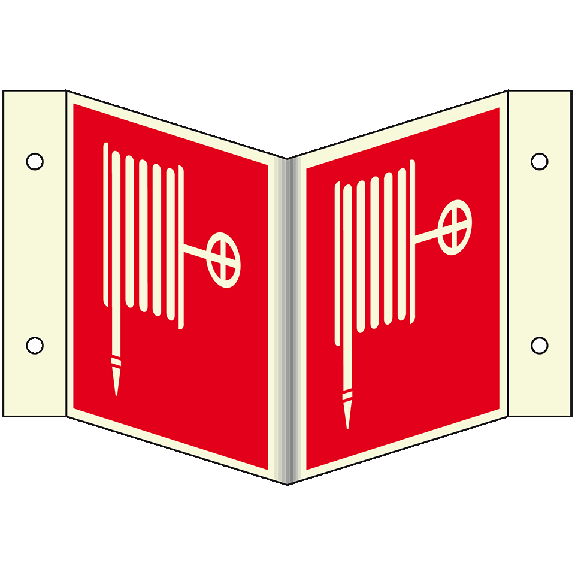 PERMALIGHT plus langnachleuchtend Brandschutz-Nasenschild Löschschlauch, praxisbewährt, Kunststoff, 200x200mm PERMALIGHT plus langnachleuchtend Brandschutz-Nasenschild Löschschlauch, praxisbewährt, Kunststoff, 200x200mm-Beschreibung lesen