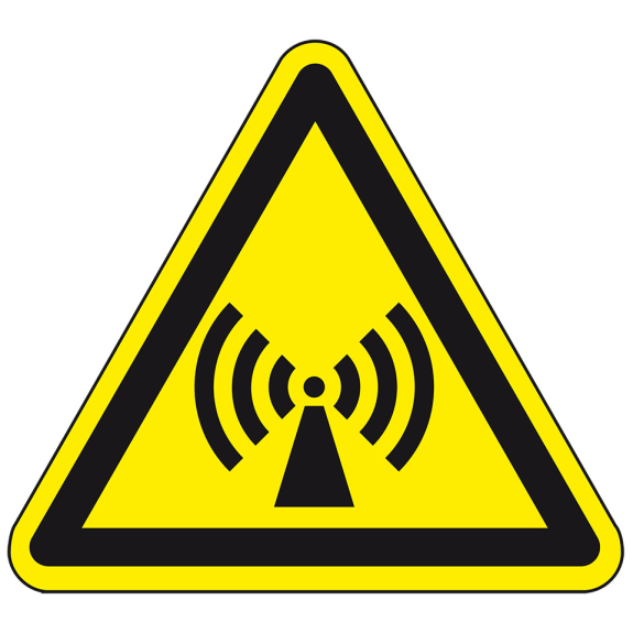 Warnschild Warnung von n. ionisierender Strahlung, Folie, SL 200mm, ASR A1.3, DIN EN ISO 7010 W005 Warnschild Warnung von n. ionisierender Strahlung, Folie, SL 200mm, ASR A1.3, DIN EN ISO 7010 W005-Beschreibung lesen
