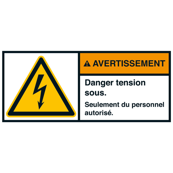ANSI-Aufkleber AVERTISSEMENT Danger tension...,UL-anerkannt,35x80mm,2/Bogen ANSI-Aufkleber AVERTISSEMENT Danger tension...,UL-anerkannt,35x80mm,2/Bogen-Beschreibung lesen