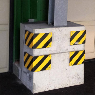 Protection de colonnes rectangulaires Morion lg 500mm - 422.16.620-Lire la description