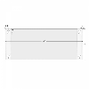 Protection de colonnes rectangulaires Morion lg 500mm - 422.16.620