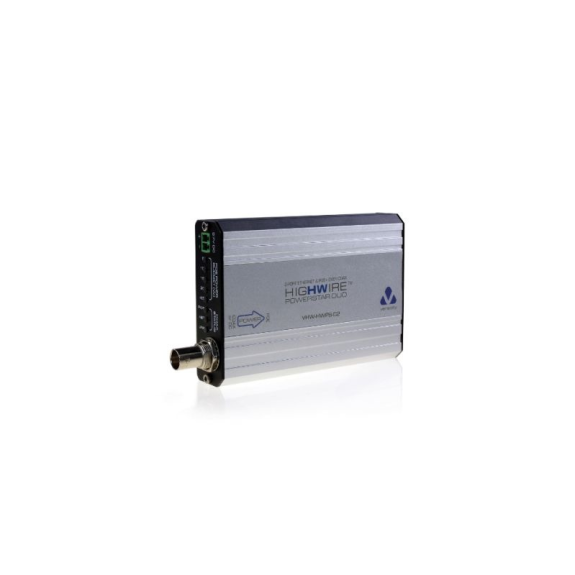 HIGHWIRE Powerstar Duo Medienkonverter VHW-HWPS-C2, 2 Kanäle, Ethernet über Koax, 2x PoE HIGHWIRE Powerstar Duo Medienkonverter VHW-HWPS-C2, 2 Kanäle, Ethernet über Koax, 2x PoE-Beschreibung lesen