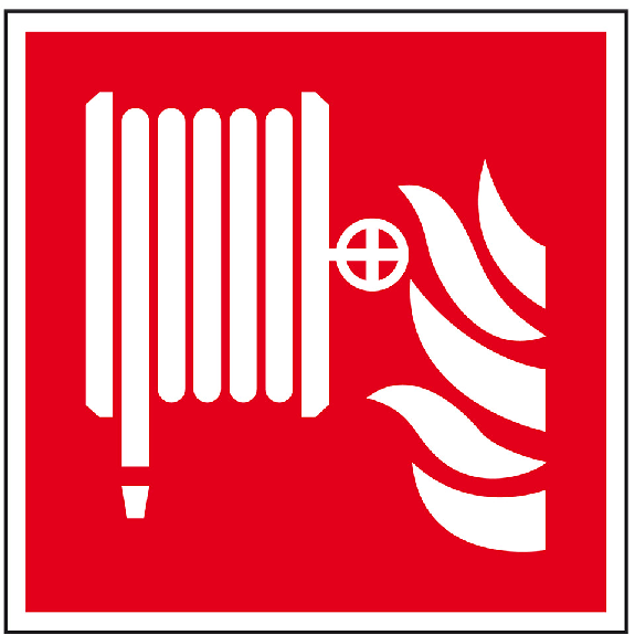 Brandschutzzeichen Löschschlauch, ASR/ISO, Folie, selbstklebend, 150x150mm Brandschutzzeichen Löschschlauch, ASR/ISO, Folie, selbstklebend, 150x150mm-Beschreibung lesen