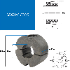 CMW - Moyeu amovible 2517 avec diamètre d'arbre de 40mm CMW - Moyeu amovible 2517 avec diamètre d'arbre de 40mm